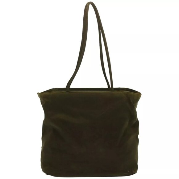 PRADA Tote Bag Nylon Khaki Auth - Picture 16 of 16